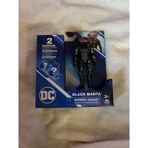 DC Comics Black‎ Manta 4-Inch Action Figure- New